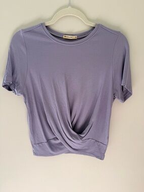 NWOT Marine Layer Lexi Rib Twist Front Top
